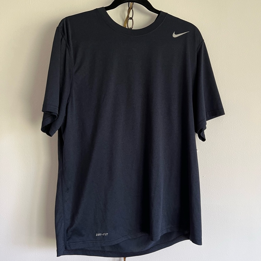 NIKE DRI-FIT T-shirt Navy blue. Size L & XL